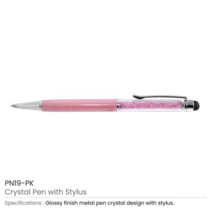 Crystal Pens with Stylus - Image 5