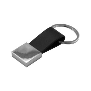 Metal Keychain with Strap - Image 1