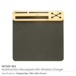 Mousepad with Wireless Charger - Image 3