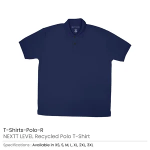 NEXTT LEVEL Recycled Polo T-Shirts - Image 6