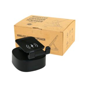 Wireless Fast Charger 15W with BT Speaker and RGB LED Logo - Image 12