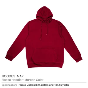 Fleece Hoodies Oversized Pullover in (S to 3XL) Sizes - Image 6