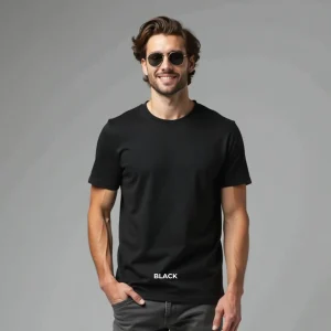 Nextt Level Bio-Washed Round Neck T-Shirts for Men - Image 5