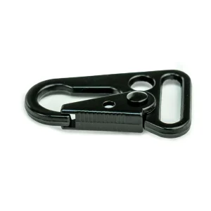 Sling Snap Carabiner Hook in Black Matt Finish