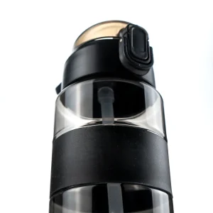 Eco-friendly Sports Bottles with Straw, 700ml in rPET Material - Image 7