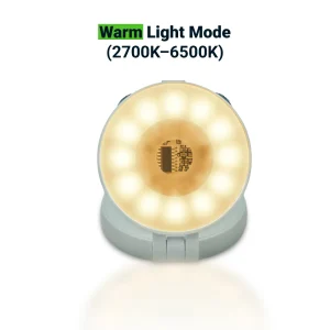 Pocket Selfie Ring Light with MagSafe, Bi-Color LED, 180° Flip Design - Image 9